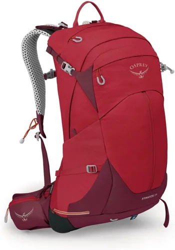 Vista 13 de Osprey Stratos 24L Mochila de senderismo para hombre, azul cetáceo