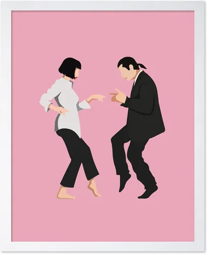 Vista 33 de Poster Master Póster de baile de pareja, impresión icónica de baile, arte moderno, arte moderno, arte pop, arte de película, regalo para hombres