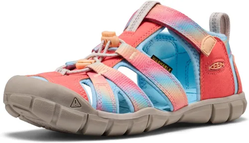 Vista 22 de KEEN Sandalias unisex para niños Seacamp 2 CNX con puntera cerrada Azul Azur/Blanco Estrella