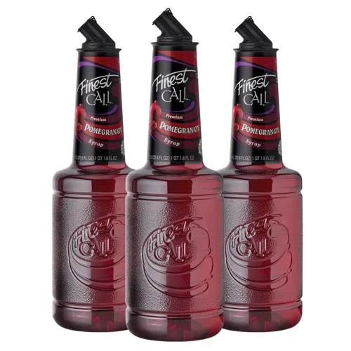 Vista 8 de Finest Call Mezcla de bebida de jarabe de granada premium, botella de 1 litro (33.8 onzas líquidas)