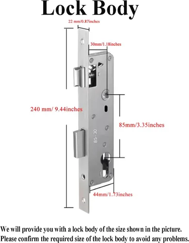 Vista 7 de HIFAM Cerradura de puerta de huellas dactilares, TUYA APP Control Smart Lock Cerradura de puerta electrónica con código código de acceso biométrico