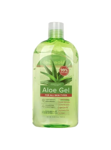 Vista 3 de Absolute New York Gel de aloe Poppy & Ivy, ligero y no grasoso, hidratante, calmante y refrescante