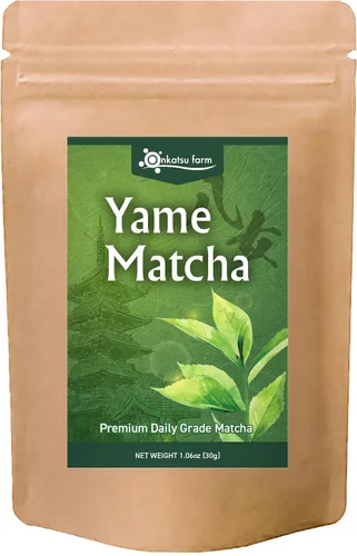 Vista 8 de [Granja Onkatsu] Serie Yame Matcha - Grado premium y ceremonial - Té japonés hecho en Japón - Etiqueta inglesa (grado ceremonial de Yame)