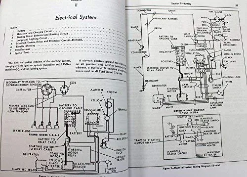 Vista 8 de Service Manual For Ford Tractors 1954 1955 1956 1957 1958 1959 1969 1961 1962 600 700 800 900 601 701 801 901 1801 Series