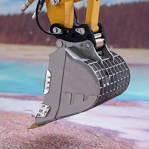 Vista 7 de TOUCAN RC HOBBY LESU Metal Grab Grapple Fixed Mount 1/14 RC Excavadora hidráulica PC360