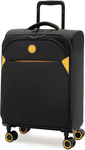 Vista 27 de Verage Cambridge - Maleta ligera con ruedas giratorias expandibles, Negro -, Conjuntos de equipaje negro Softside