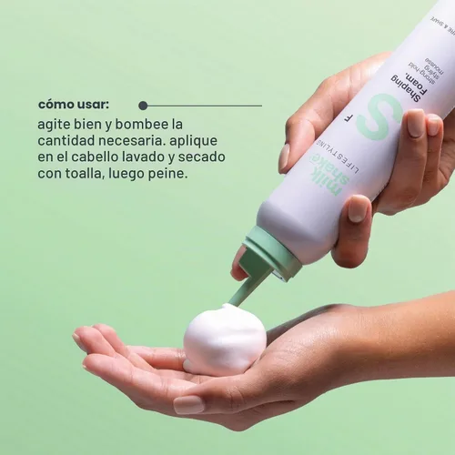 Vista 6 de milk_shake Espuma moldeadora Mousse de sujeción fuerte, 6.8 onzas