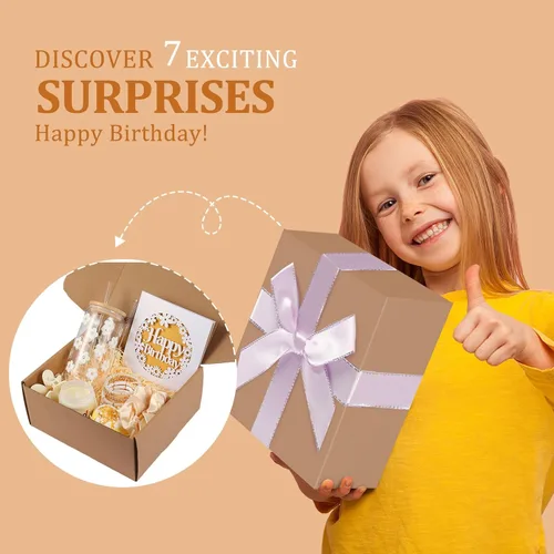 Vista 2 de Regalo de cumpleaños para adolescentes, 7 lindos regalos con tareas, ideas de regalo de feliz cumpleaños, artículos modernos y elegantes