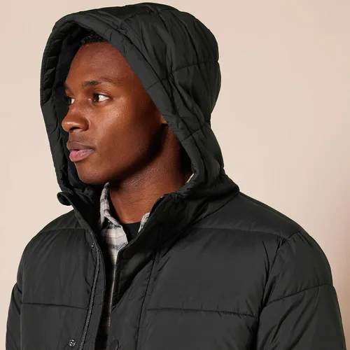 Vista 3 de Tienda Essentials - Abrigo con capucha para hombre