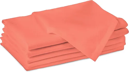 Vista 11 de Encasa XO Juego de 12 servilletas de tela de cóctel Servilletas de mesa de algodón puro Tamaño (9 x 9 pulgadas) B gris sólido Lavable a