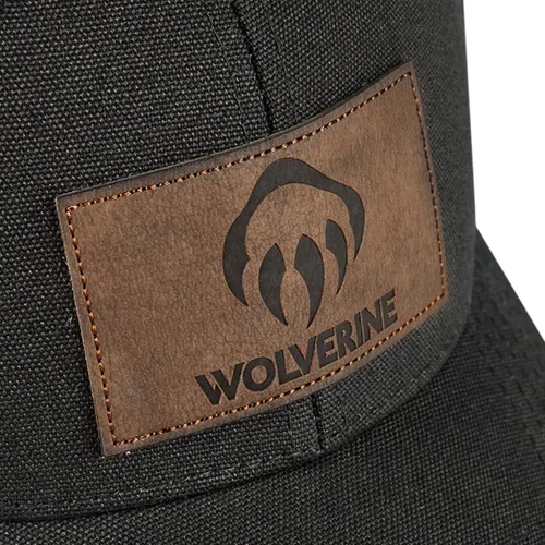 Vista 5 de WOLVERINE Gorra Snapback con parche de cuero estándar
