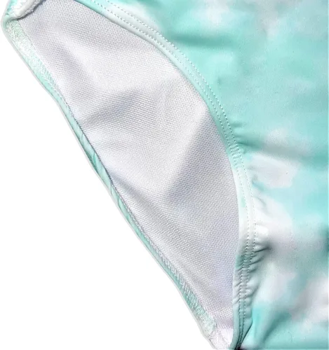 Vista 5 de Trajes de baño para niñas Trajes de baño de playa Parte superior tankini y parte inferior de bikini Trajes de baño para niños para nadar y bañarse