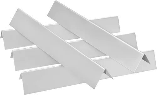 Vista 4 de GasSaf Deflectores de Calor Reemplazar para Parrillas de Gas Weber 66040, Genesis II 300 Series II E-310, II E-315, II E-330, II E-335, II S-310