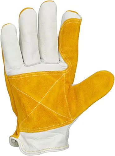 Vista 3 de Tillman 1464 Top Grain - Guantes de cuero vacuno/Split Drivers, talla S