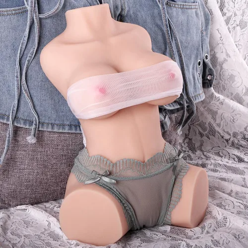 Muñeca sexual de tamaño humano simulado de 11.24 libras, masturbador masculino, torso – Muñeca de amor realista de tamaño completo para adultos,