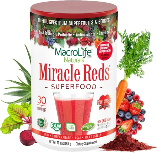 Vista 11 de Miracle Reds - Superalimento, 4110005, 30 Oz, 1, 1