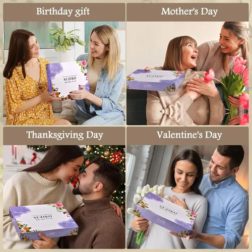 Vista 9 de Suziko Kit de prensa de flores grande para adultos y niños, 10.8 x 6.9 pulgadas, kit de preservación de plantas de flores, arte y manualidades