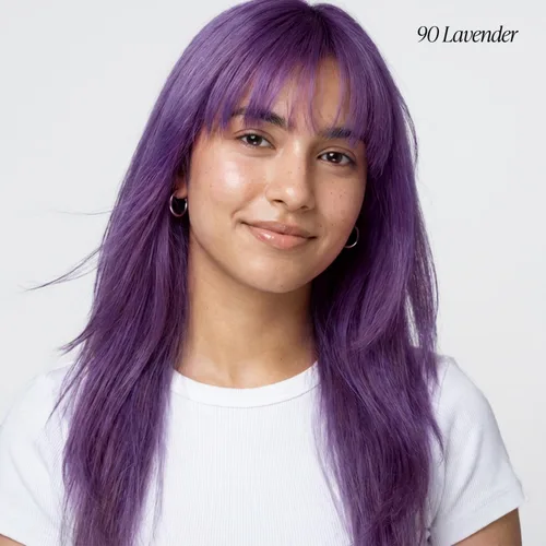 Vista 219 de Adore Tinte semipermanente morado para el cabello, vegano y libre de crueldad, 4 onzas líquidas, 197 Peri Winkle (paquete de 2)