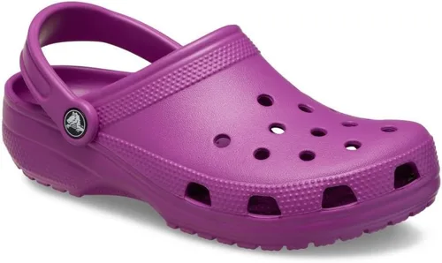 Vista 2 de Crocs Zuecos clásicos unisex para adultos 10001-5BV morado M10W12