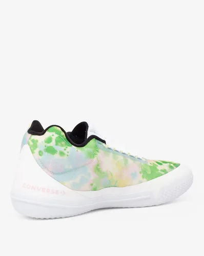 Vista 4 de Converse Unisex All Star BB Evo Mid WhitePink FoamSpring Green