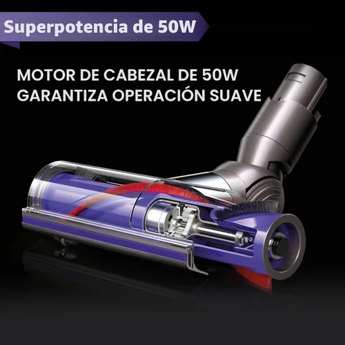 Vista 9 de Limpiador de cabezal motorizado de liberación rápida para aspiradoras Dyson V6 DC58 DC59 DC61 DC62 DC72 DC74 Modelos Cabezal de limpieza Dyson SV04