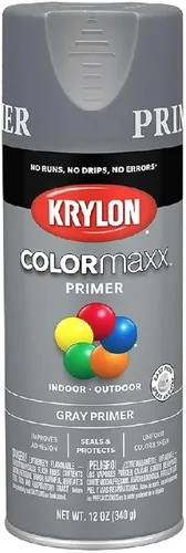 Vista 26 de Krylon K05554007 COLORmaxx Pintura en aerosol y base para uso en interiores y exteriores, color almendra satinada, 12 onzas (paquete de 1)