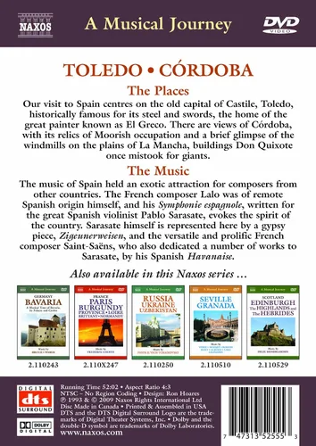 Vista 3 de Naxos Scenic Musical Journeys Spain Seville Toledo, Cordoba