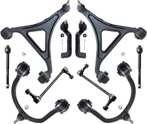 Vista 133 de Detroit Axle - Kit de suspensión frontal de 10 piezas para Dodge Avenger 2008-2014, Chrysler Sebring 2007-2010, 2 brazos de control inferiores, 2