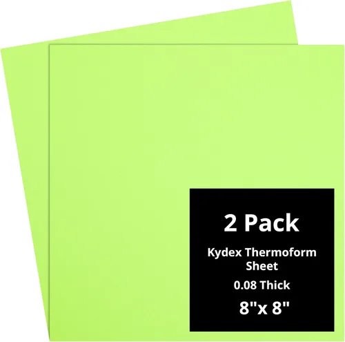 Vista 149 de Kydex Sheets - Solid Color DIY Kit for Crafting Holsters, Sheaths, and Mag Pouches - (8x8, 8x12, 12x12), Premium Thermoform Sheets - Thick, Durable