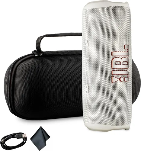 Vista 11 de JBL Flip 6 - Altavoz inalámbrico portátil Sonido de graves profundos, clasificación de impermeabilidad IP67 Audio Bluetooth para exteriores