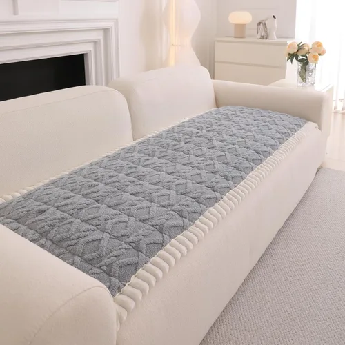 Vista 16 de DREAMINGO Fundas de sofá para mascotas, fundas antideslizantes y mullidas para sofá de perro, lavables geométricas jacquard, protector de cojín 1#