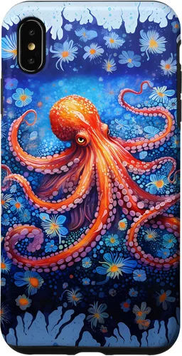 Vista 11 de Funda con diseño de criatura marina de pulpo Kraken para iPhone 17