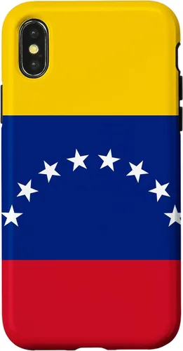 Vista 4 de Funda con la bandera de Venezuela para iPhone 14