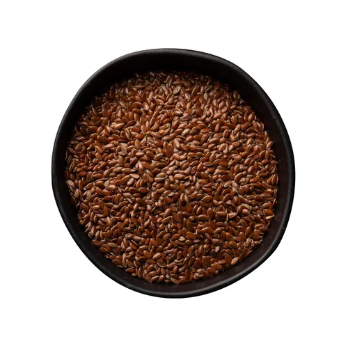 Vista 2 de Farmersville Spice Co. Semillas de lino, jarra con mango de 5 libras