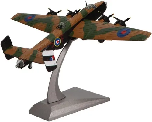 Vista 4 de Handley Page Halifax B.MK III 1/144 Modelo de aeronave fundida a troquel