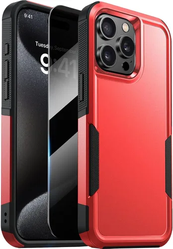 Vista 28 de Diaclara Funda diseñada para iPhone 12/iPhone 12 Pro, [con protector de pantalla de privacidad] [antiespía]