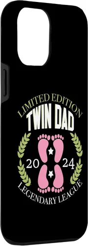 Vista 3 de Funda para iPhone 13 Pro Max Edición Limitada Orgullosa Twin Dad Life Legendary League Girl Case