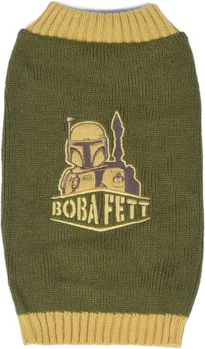 Vista 2 de STAR WARS Suéter para perro Boba Fett, L (L) Suéter para perro, ropa para mascotas Regalos para fanáticos de Star Wars