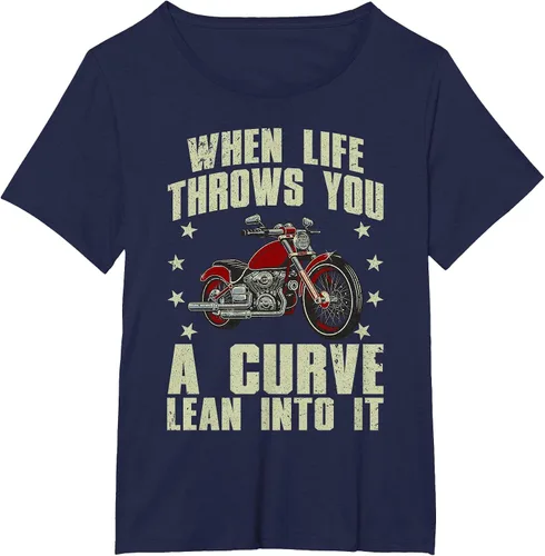 Vista 27 de Funny Motorcycle Racer Design for Men Women Motorcycle Lover T-Shirt Asphalt Grey