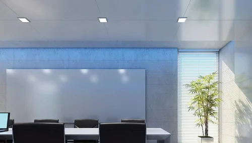 Vista 4 de Satco S29328 - LED de transición de montaje empotrado, 2700 K, color blanco