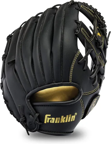Vista 41 de Franklin Sports Field Master Baseball + Softball Glove - Field Master Adult + Youth Baseball + Softball Mitt - Men's + Women's Gloves - Right Hand