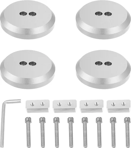 Vista 9 de X AUTOHAUX 4 almohadillas de aluminio Jack Pucks para Chevrolet Corvette C5 C6 C7 C8 Z06 ZR1 1997-2021 Jack Lift Pad Jack Lift Pad Adaptador de Negro