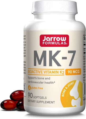 Vista 11 de Jarrow Formulas MK-7 90 mcg - Forma bioactiva de vitamina K2 - 60 porciones (cápsulas blandas) - para la salud ósea y cardiovascular - Suplemento