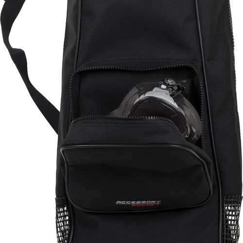 Vista 5 de Cressi Bolsa espaciosa para aletas de buceo Material resistente fuerte Bolsillo frontal Correa de hombro ajustable Cierre de cremallera