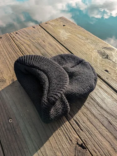 Vista 5 de Gorro de invierno con visera, 100 % lana, fabricado en Estados Unidos - Genuino G.I.