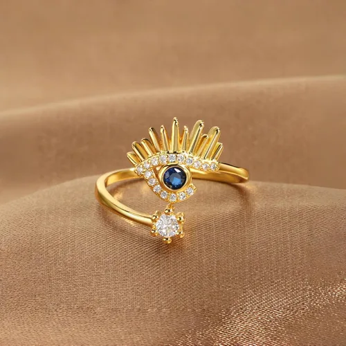 Vista 209 de Anillo de plata de ley 925, minimalista, ajustable, hecho a mano, para mujeres y niñas