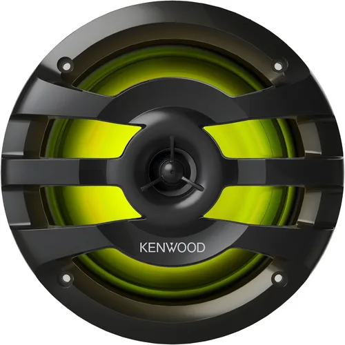 Vista 6 de Kenwood KFC-1673MRBL 6-3/4" - Altavoces marinos/para coche, color negro con RGB