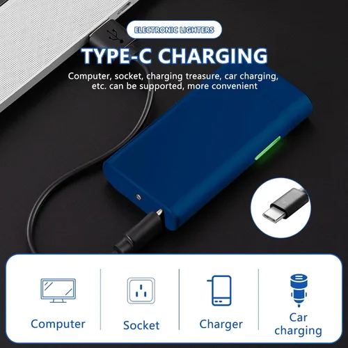 Vista 4 de SKRFIRE Encendedor de arco eléctrico – Linterna de plasma recargable USB a prueba de viento con linterna multimodo, indicador de batería digital