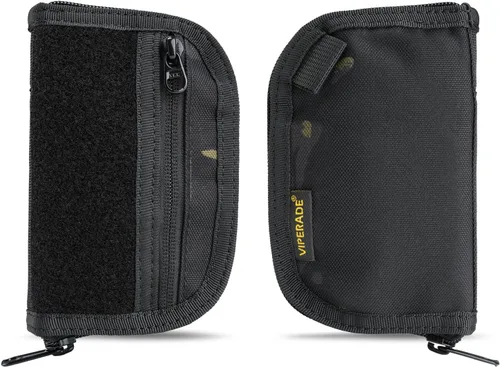 Vista 10 de VIPERADE VE21 Bolsa EDC pequeña organizadora de bolsillo con 9 compartimentos, bolsa de herramientas de bolsillo con panel de visualización de Negro