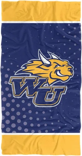 Vista 14 de LOGOVISION Manta Abilene Christian University, 30x60 Logo Dots CottonFront/PolyBackBeachTowel